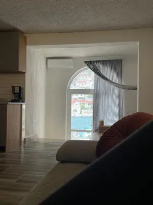 Krevet ili kreveti u jedinici u objektu Apartmani Brač