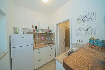 Kuhinja ili čajna kuhinja u objektu Apartment Sidro