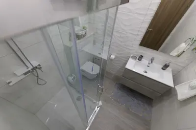 Kupaonica u objektu Apartman s pogledom na more 