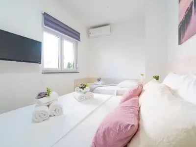 Krevet ili kreveti u jedinici u objektu Apartment Lucius 2 by Interhome