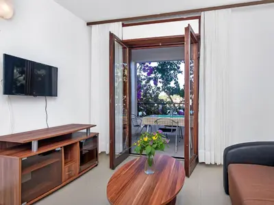 TV i/ili zabavni centar u objektu Apartment Rubin-7 by Interhome