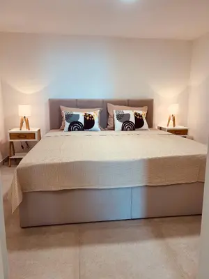 Krevet ili kreveti u jedinici u objektu Seafront Studio-Apartment
