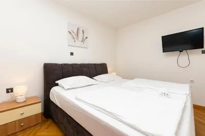Krevet ili kreveti u jedinici u objektu Apartment Panorama