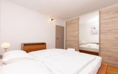 Krevet ili kreveti u jedinici u objektu Apartment Panorama
