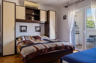 Krevet ili kreveti u jedinici u objektu Yellow house apartments
