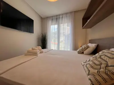 Krevet ili kreveti u jedinici u objektu Infinity N5 Villa Brzet