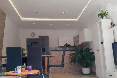 Kuhinja ili čajna kuhinja u objektu Apartment Lozina with Terrace