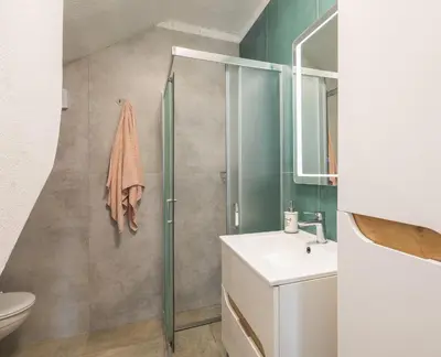 Kupaonica u objektu Bobel Deluxe Tiny House