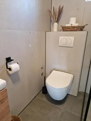 Kupaonica u objektu Apartman Buba