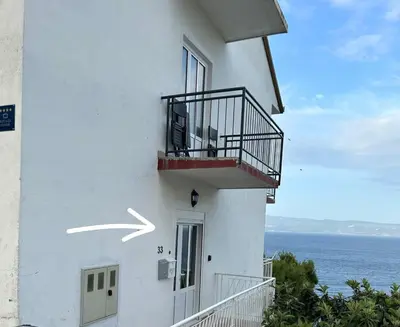 Balkon ili terasa u objektu Apartman Buba