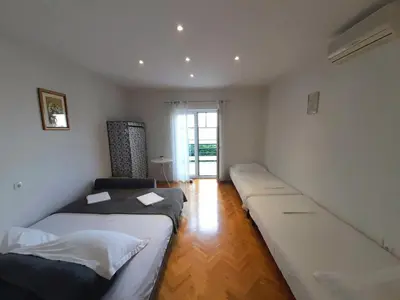 Krevet ili kreveti u jedinici u objektu Apartments with parking space Brela, Makarska - 18417