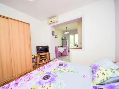 Krevet ili kreveti u jedinici u objektu Studio Dajak-2 by Interhome