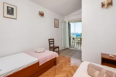 Krevet ili kreveti u jedinici u objektu Bluetique Beach Apartments