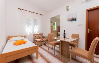 Krevet ili kreveti u jedinici u objektu Apartments Slavka