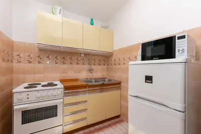 Kuhinja ili čajna kuhinja u objektu Apartments Slavka