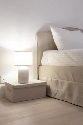 Krevet ili kreveti u jedinici u objektu Nala Luxury Apartment