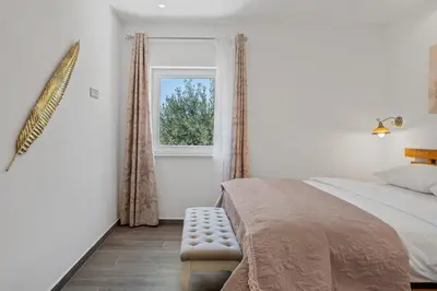 Krevet ili kreveti u jedinici u objektu Seaview Villa Granda Lokva