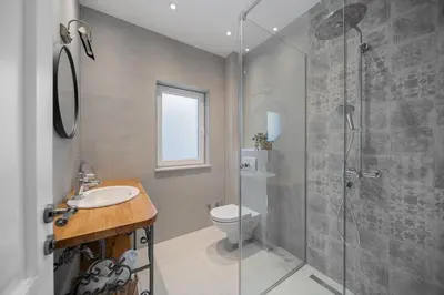 Kupaonica u objektu Seaview Villa Granda Lokva