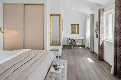 Krevet ili kreveti u jedinici u objektu Seaview Villa Granda Lokva