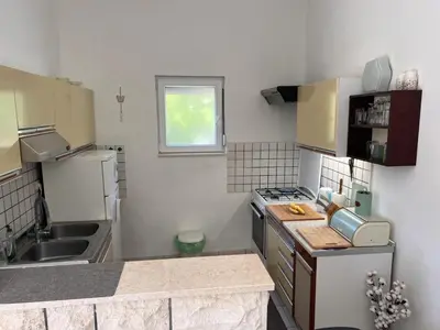 Kuhinja ili čajna kuhinja u objektu Apartments by the sea Splitska, Brac - 23366