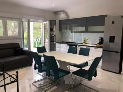 Kuhinja ili čajna kuhinja u objektu Apartman Zen