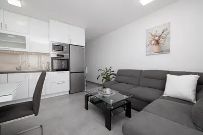 Kuhinja ili čajna kuhinja u objektu Apartman Samed