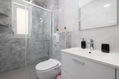 Kupaonica u objektu Apartman Samed