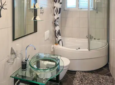 Kupaonica u objektu Holiday Home Aurora