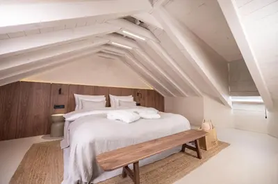 Krevet ili kreveti u jedinici u objektu Forkira Luxury Hvar