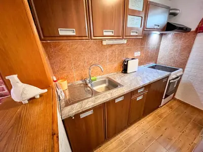 Kuhinja ili čajna kuhinja u objektu Apartment Mea