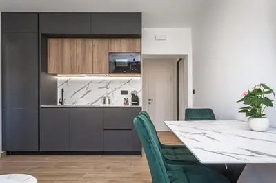 Kuhinja ili čajna kuhinja u objektu Apartments Ivan