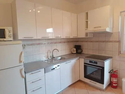 Kuhinja ili čajna kuhinja u objektu Apartman Oli
