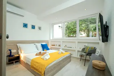 Krevet ili kreveti u jedinici u objektu Studio Kai - ZF Hvar