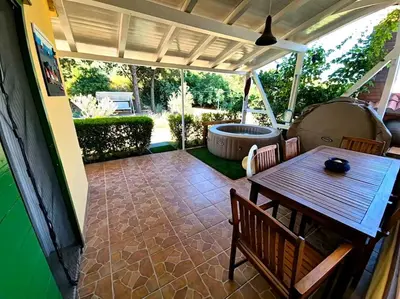 Balkon ili terasa u objektu Apartman-Cottage Grgec
