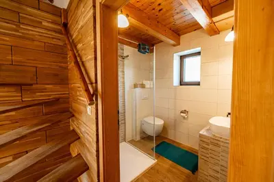 Kupaonica u objektu Fortuna house