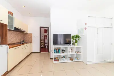 Kuhinja ili čajna kuhinja u objektu Apartments Jokica