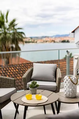 Balkon ili terasa u objektu Sea view APARTMENT PEPE