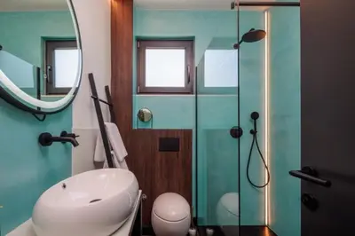 Kupaonica u objektu Boutique Apartments Vino & More - Infinity Pool - Rooftop -