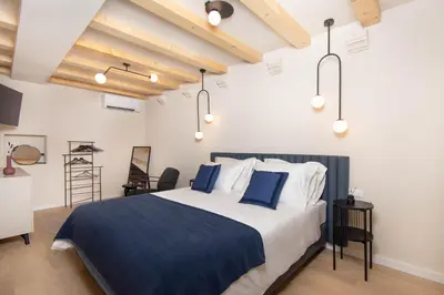 Krevet ili kreveti u jedinici u objektu Heritage House Kaleta