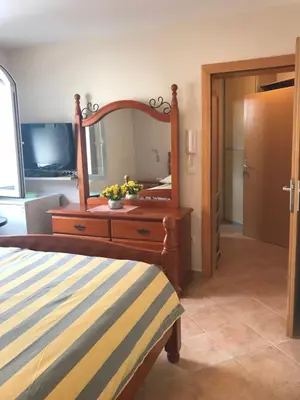 Krevet ili kreveti u jedinici u objektu Charmy Room for two next to the beach