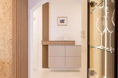 Tlocrt objekta Apartment Avorio, Postira Brač