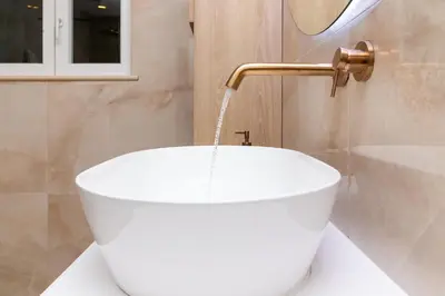 Kupaonica u objektu Apartment Avorio, Postira Brač