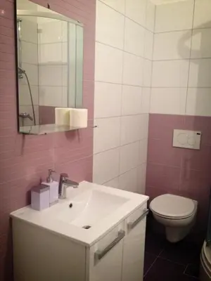 Kupaonica u objektu Guesthouse Mala Luce Stobreč