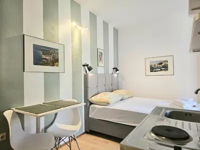 Krevet ili kreveti u jedinici u objektu Bol Bliss Apartments