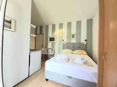 Krevet ili kreveti u jedinici u objektu Bol Bliss Apartments