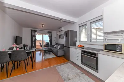 Kuhinja ili čajna kuhinja u objektu Dalma Apartment Makarska