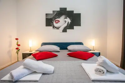 Krevet ili kreveti u jedinici u objektu Villa Knez