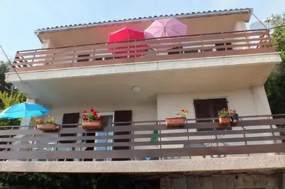 Balkon ili terasa u objektu Apartment 5135-1 for 4 Pers in Pisak