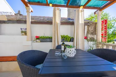 Balkon ili terasa u objektu Apartman Fontana
