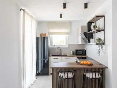 Kuhinja ili čajna kuhinja u objektu Apartment in Croatia near Adriatic Coast